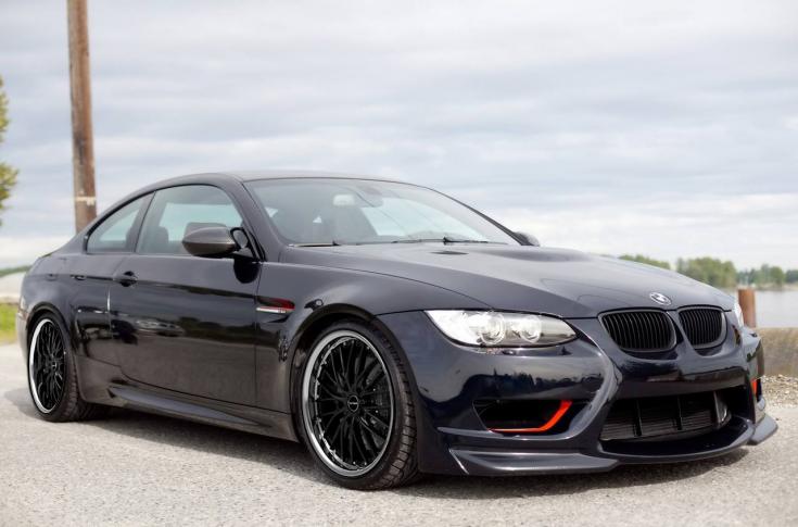 BMW M3 HASTE GLOSS BLACK POLISH LIP